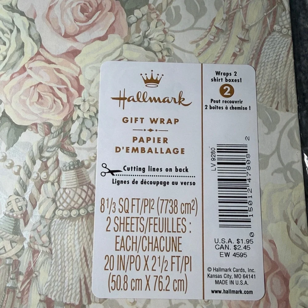 5/$25 VINTAGE Wedding Wrapping Paper